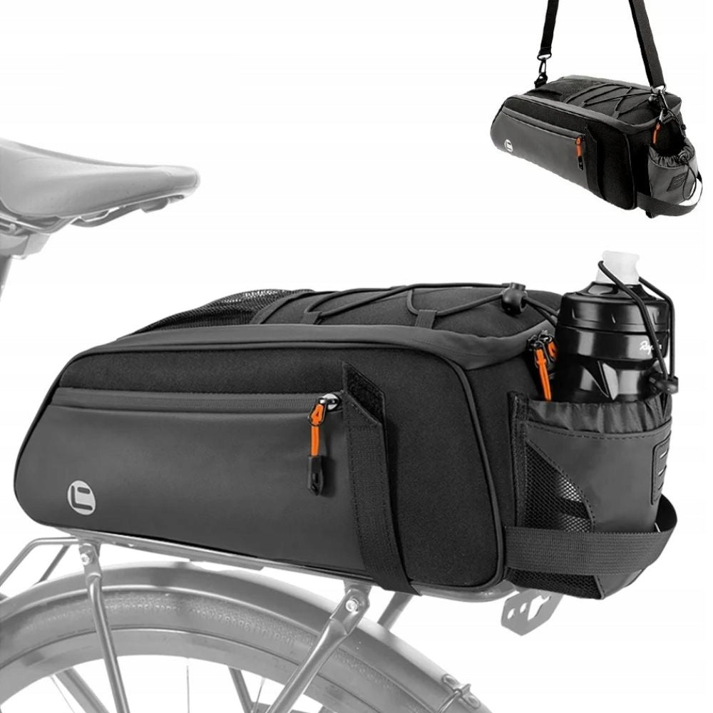 Bicycle Rack Pouch Bag 8L Multifunctional Universal 3in1