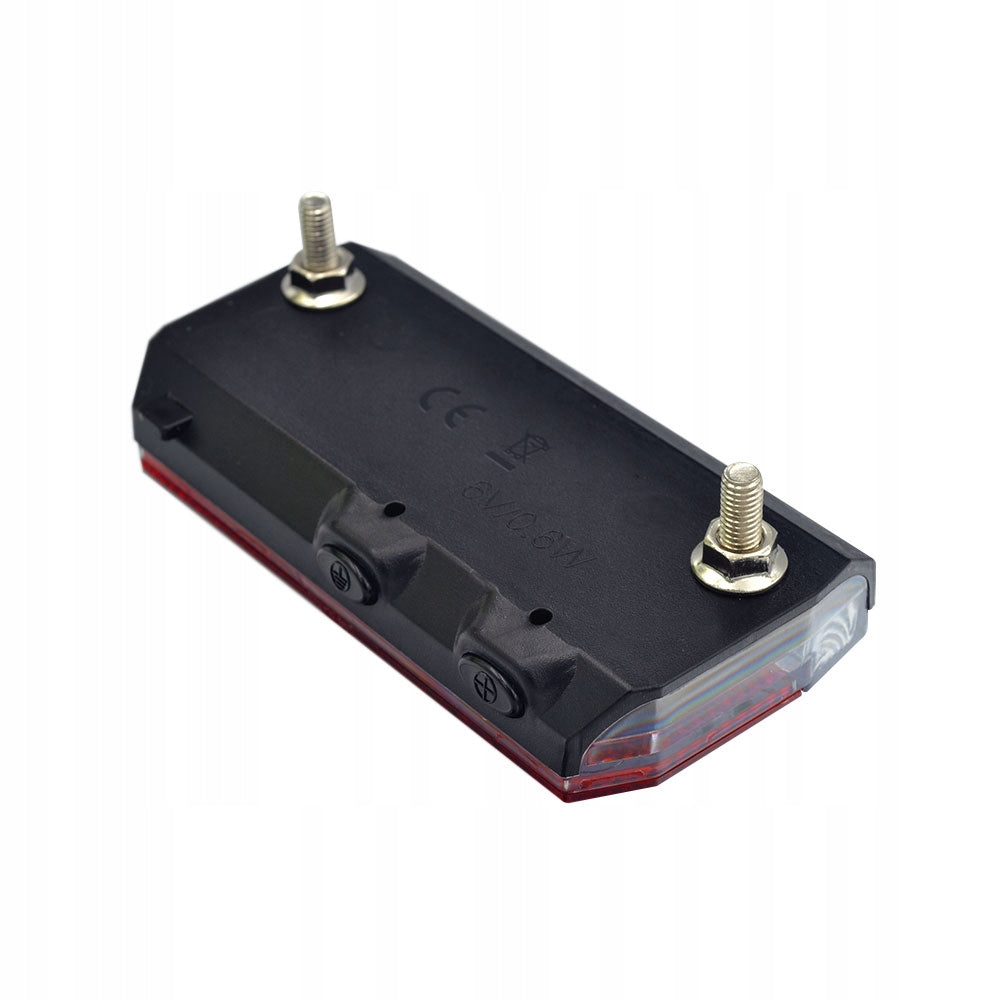 Bicycle Rear Bike Light Rear for Generator 6V/2,4W 0,2W Rack Packaging status original