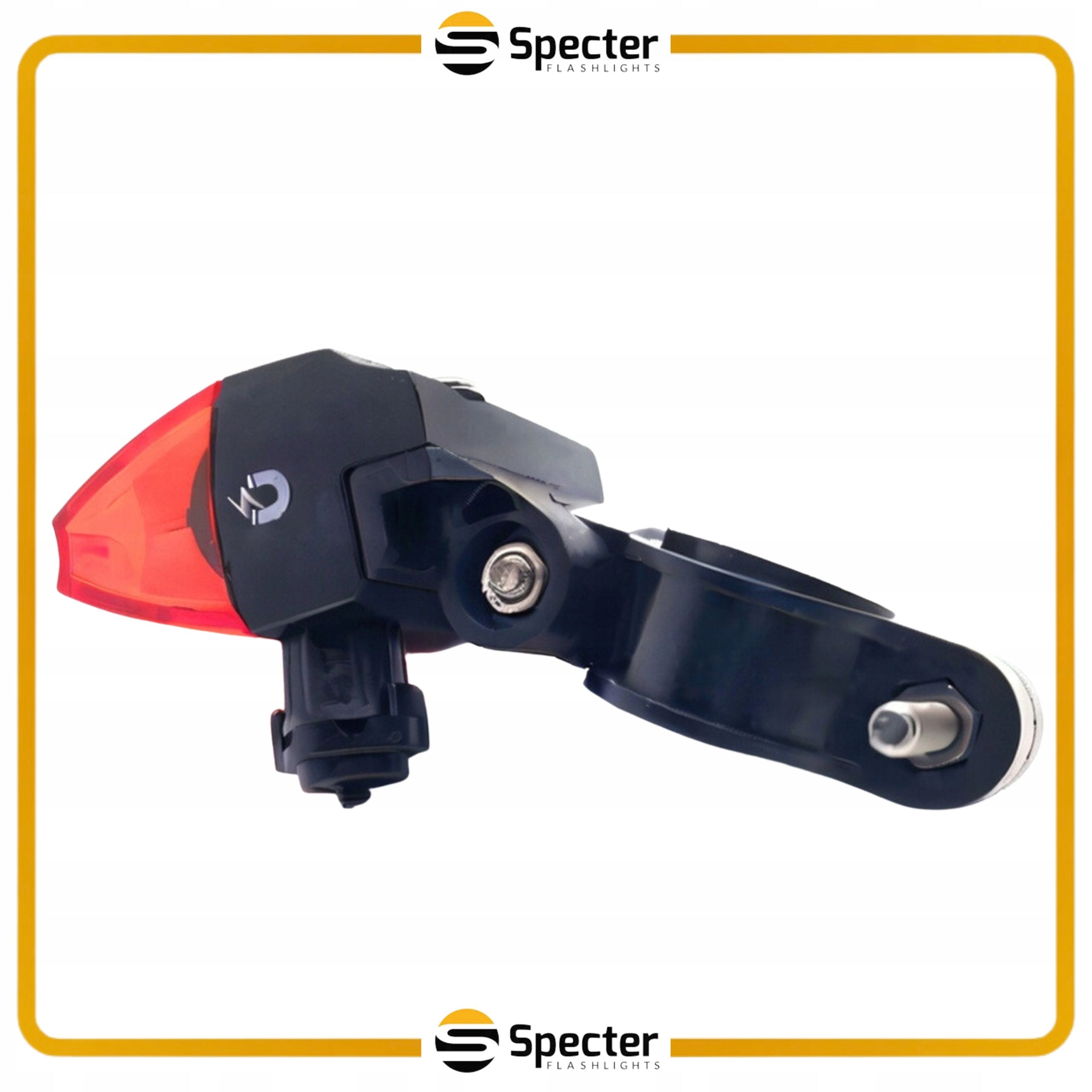 Bicycle Rear Light Red Magnetic Dynamo 15 lm Lighting Reflector Packaging status original