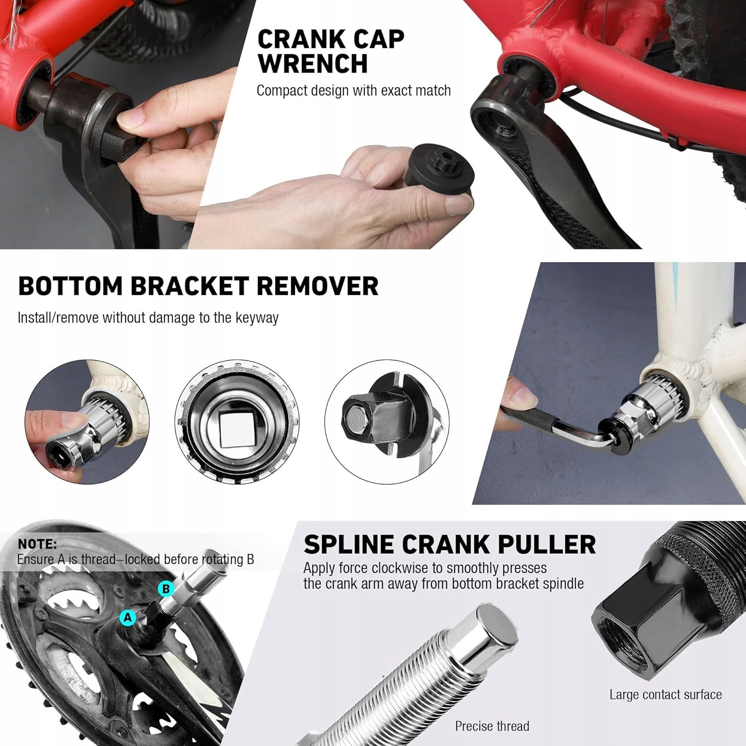 Bicycle Repair Kit 31-Piece Bicycle Tools Brand no brand