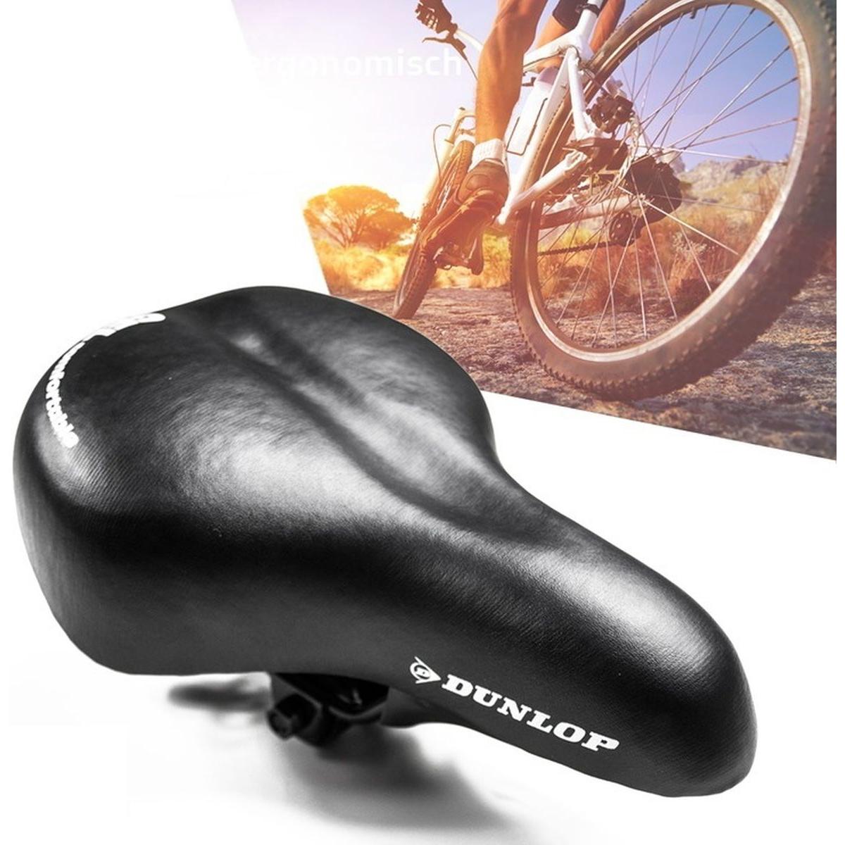 Bicycle Saddle Tourist Gel on Springs City Saddle DUNLOP Brand Dunlop