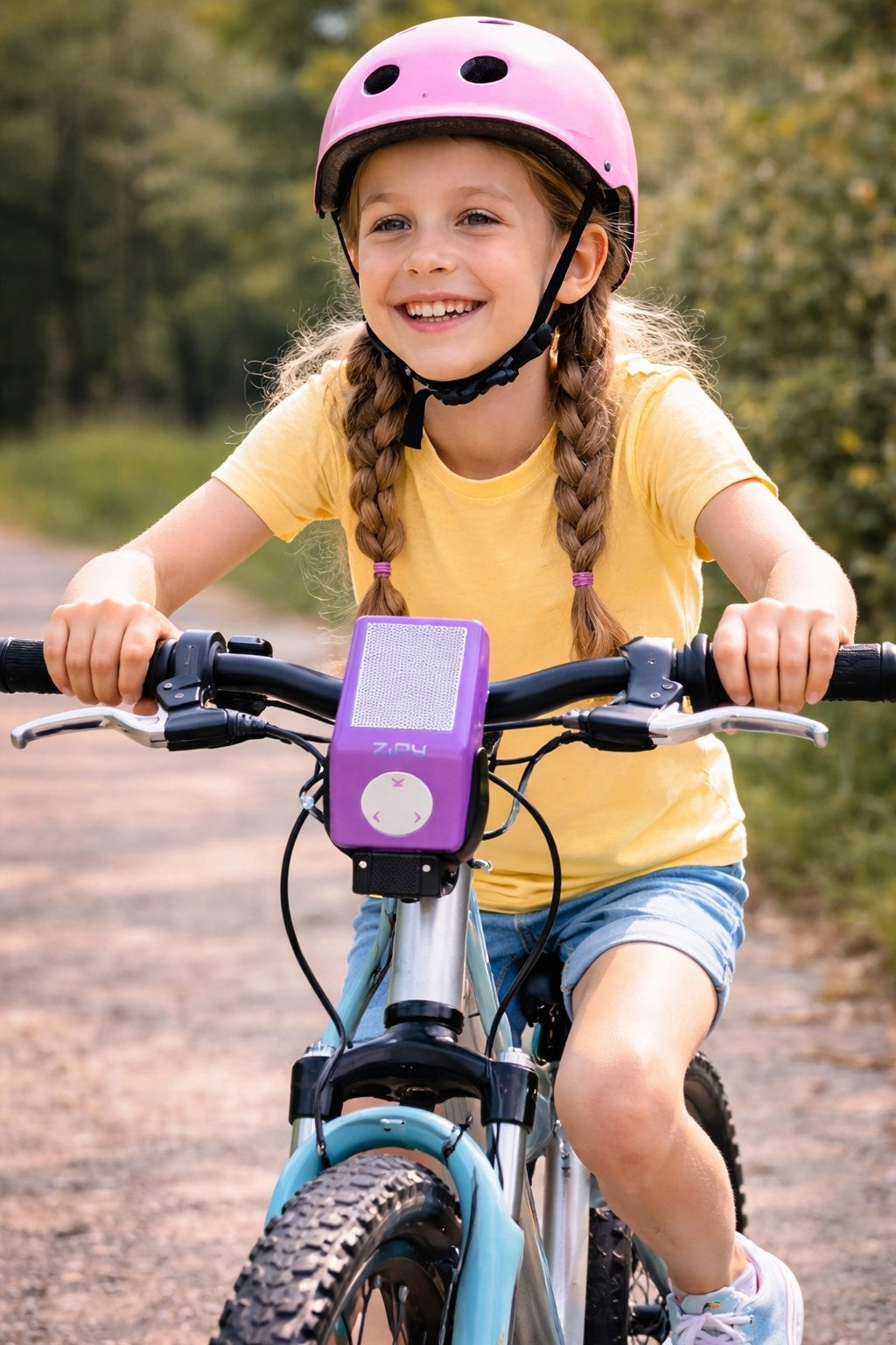 Bicycle Scooter Speaker With 2GB Card Portable Mini Jack Manufacturer code Głośnik Rowerowy Na Hulajnogę Z Kartą 2GB