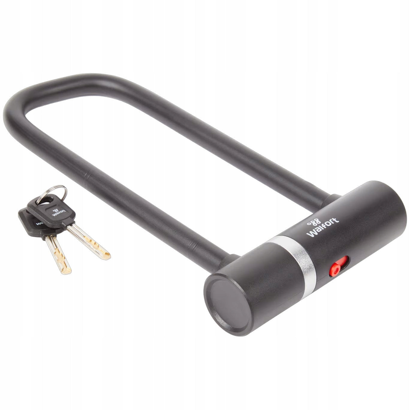 Bicycle Security U-lock Walfort Clasp Bicycle Lock Color black