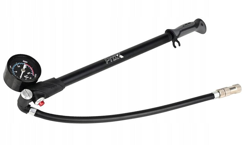 Bicycle Shock Absorber Pump 300 PSI Prox CYCLONE Universal For Tyres Color black