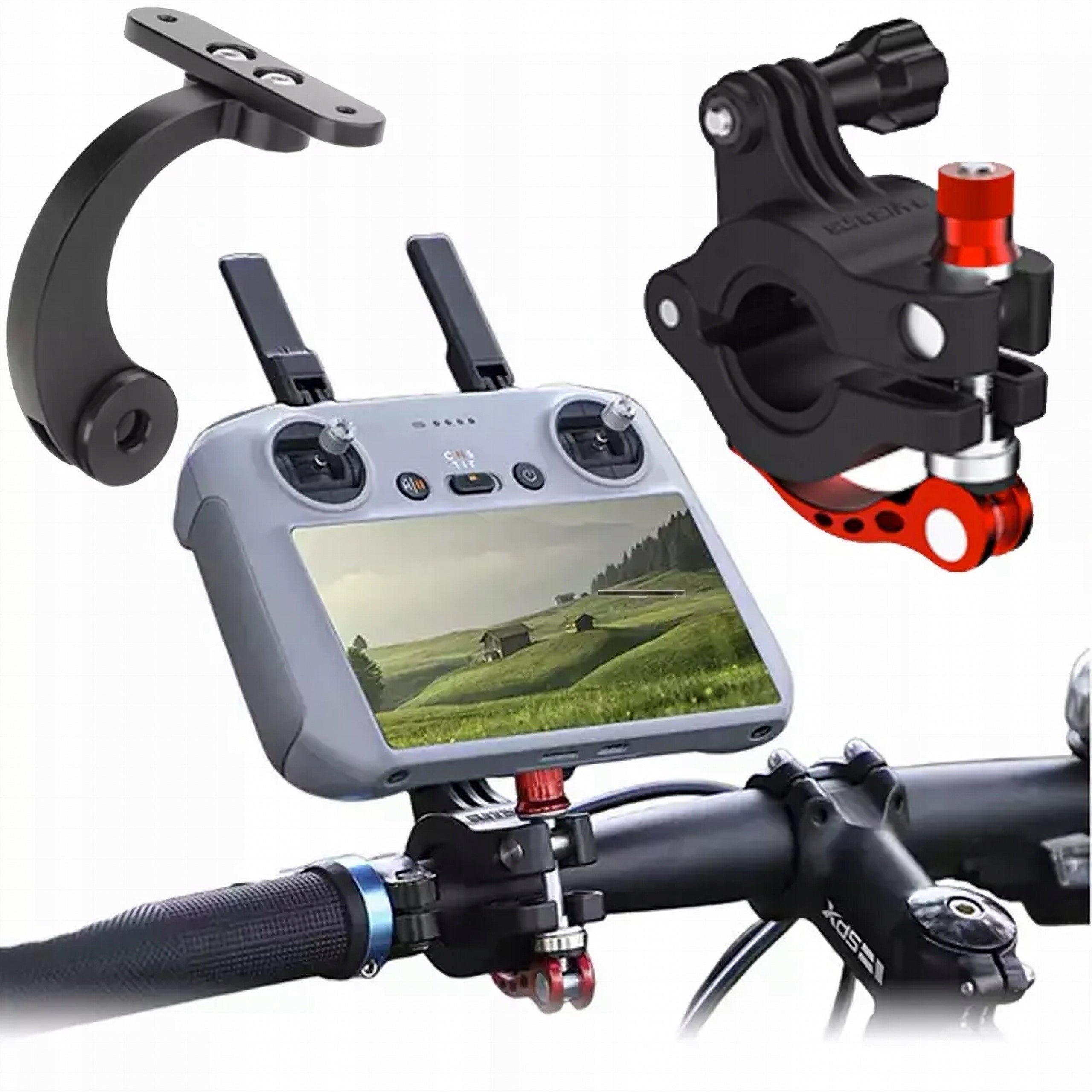 Bicycle Steering Wheel Holder for DJI RC 2 Air 3 Controller from DJI MINI 4 PRO