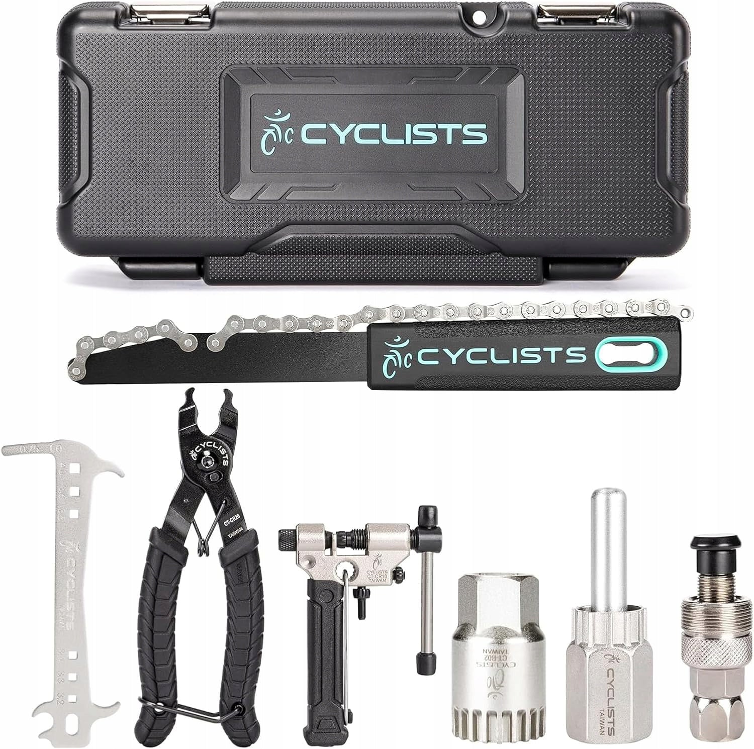Bicycle Tool Set Service Handy Suitcase Strong Tools Keys