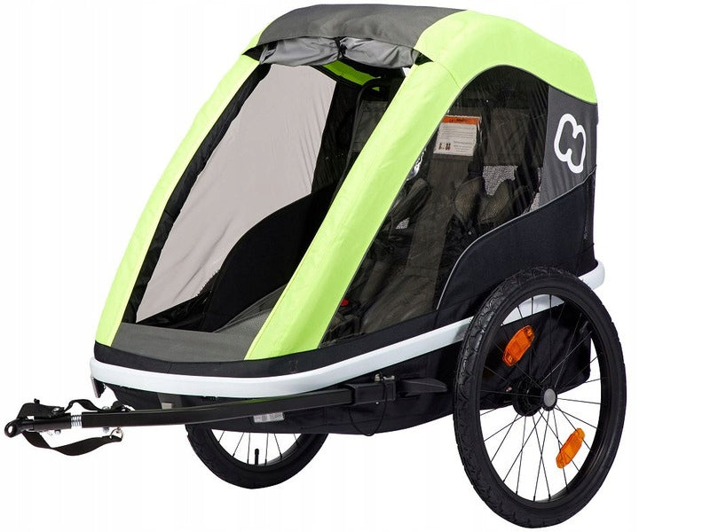 Bicycle Trailer HAMAX Avenida Twin Lime