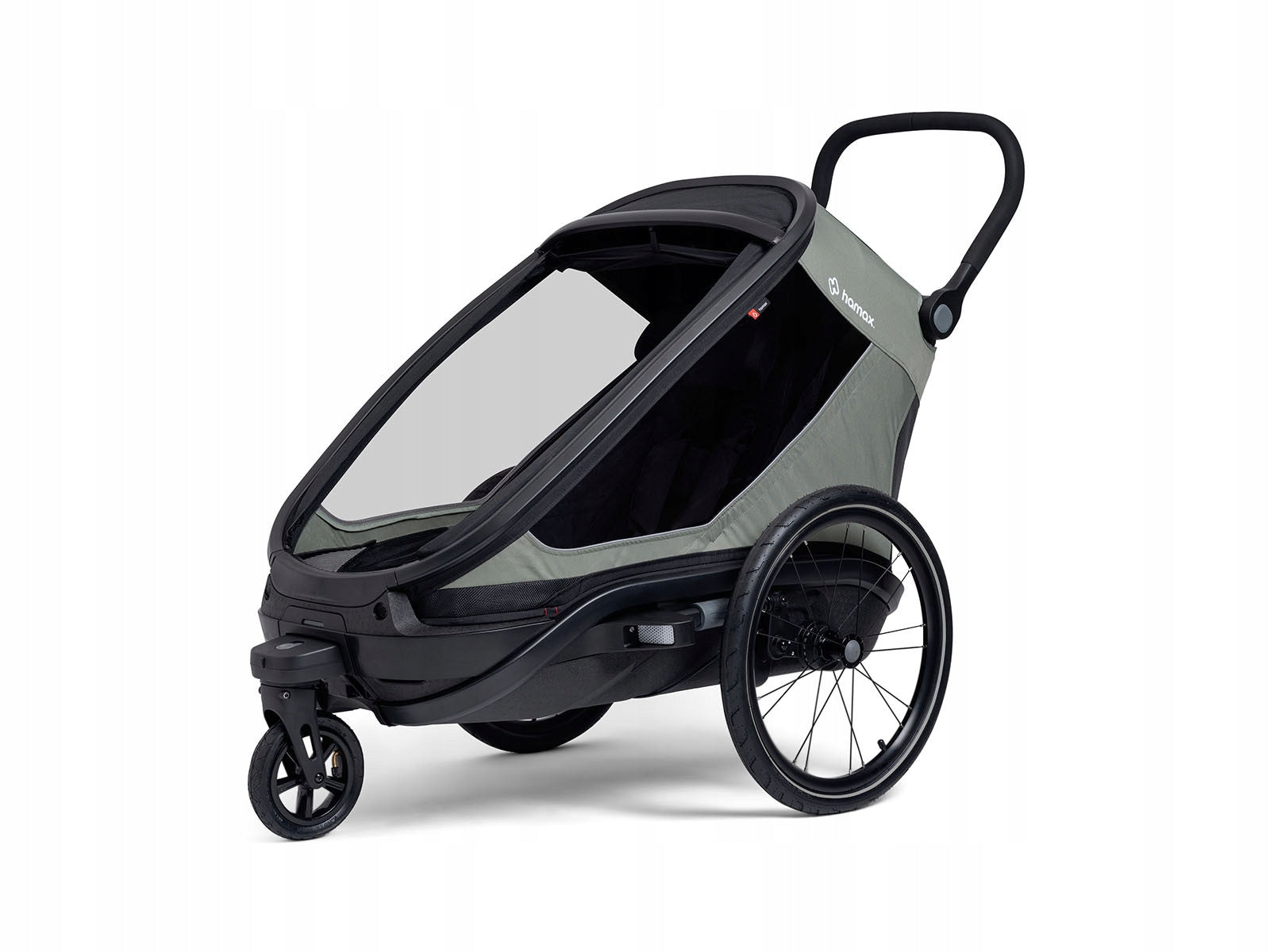 Bicycle Trailer Hamax OUTBACK NEXT Green-Black