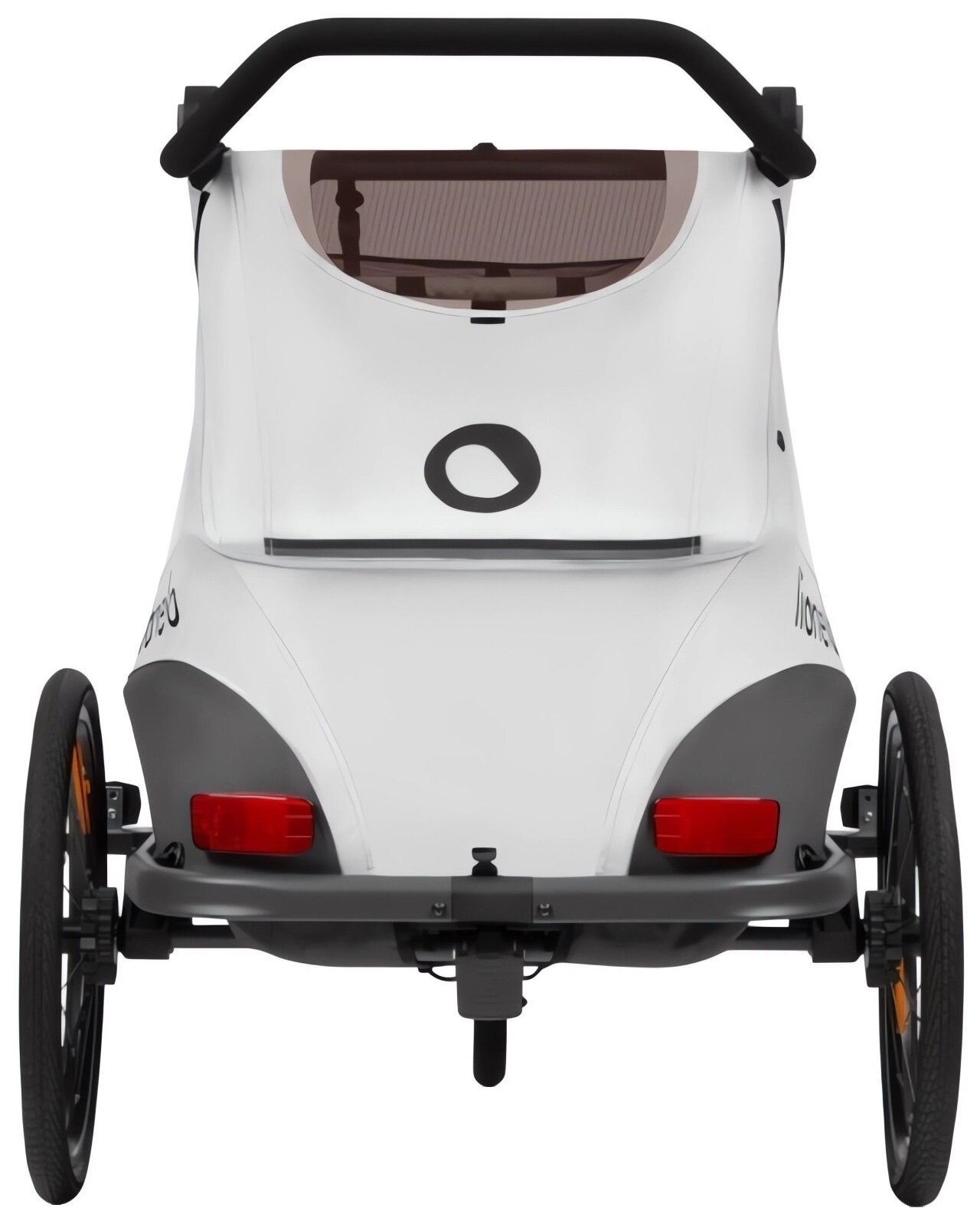 Bicycle Trailer LIONELO Cama Grey For for kids