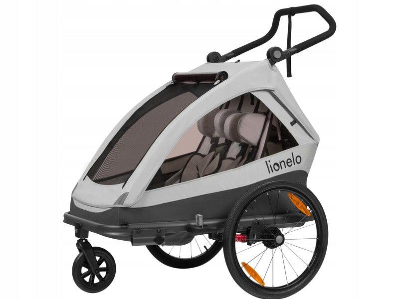 Bicycle Trailer LIONELO Cama Grey
