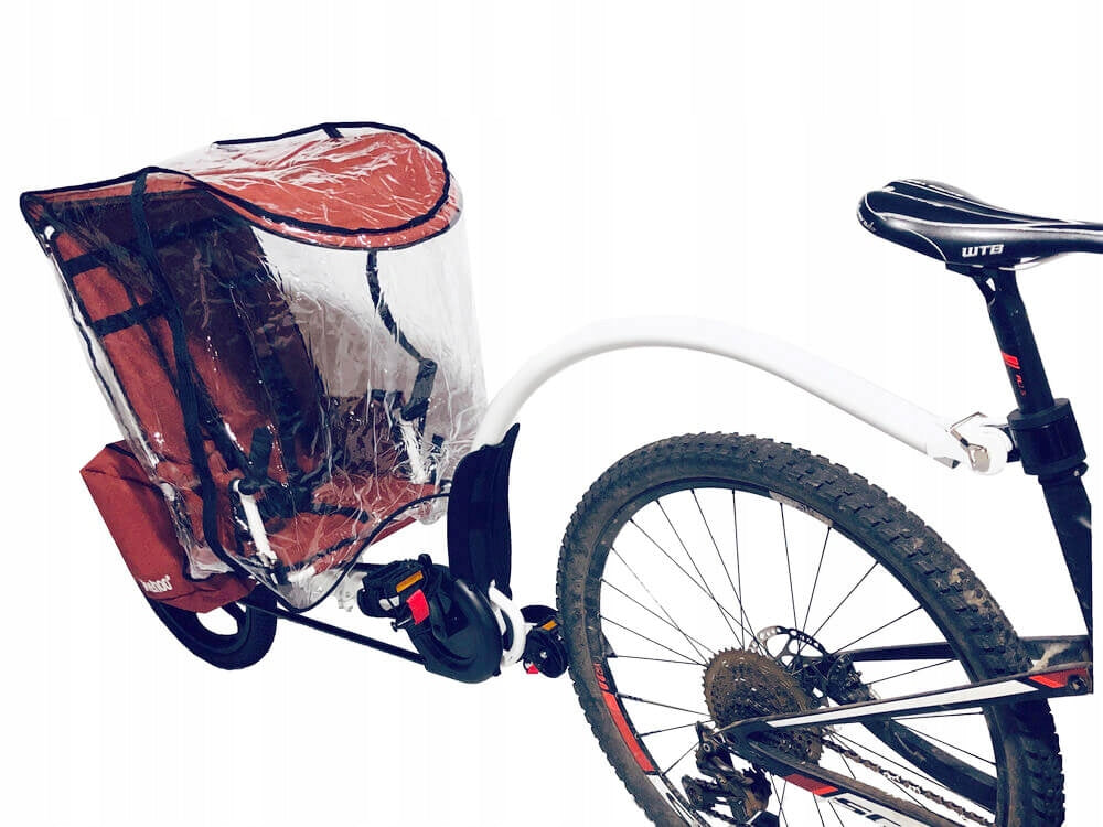 Bicycle Trailer Weehoo Thrill with visor