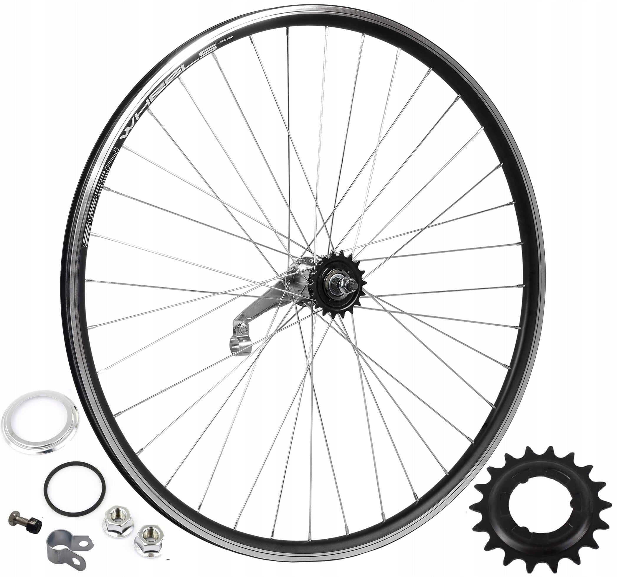 Bicycle Wheel Complete Rear TORPEDO 28 Inch Reinforced Conical