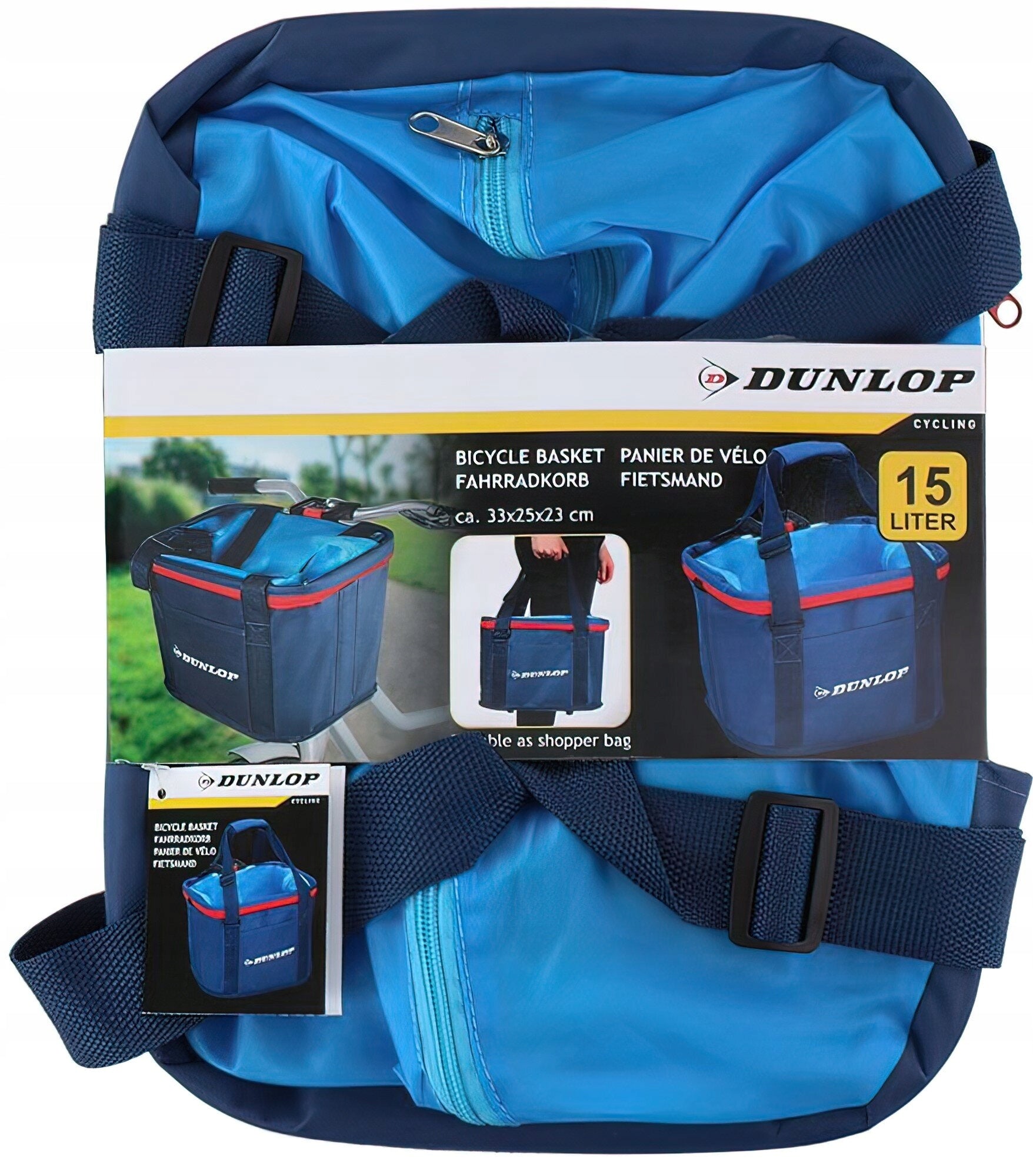 Bicycle bag DUNLOP 2006604 Color blue