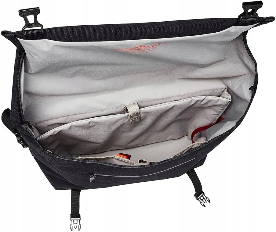 Bicycle bag VAUDE 14L black Model augsburg IV L
