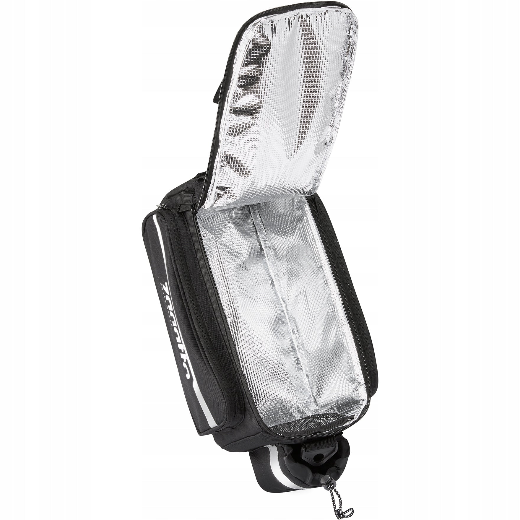 Bicycle bag bicycle pouch for rear rack roomy black ZAGATTO Kind rear