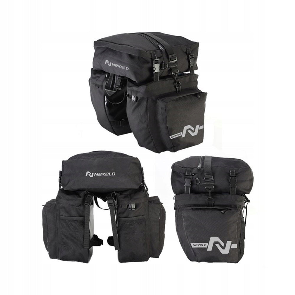 Bicycle bag for bike pannier for trunk large bicycle bag roomy