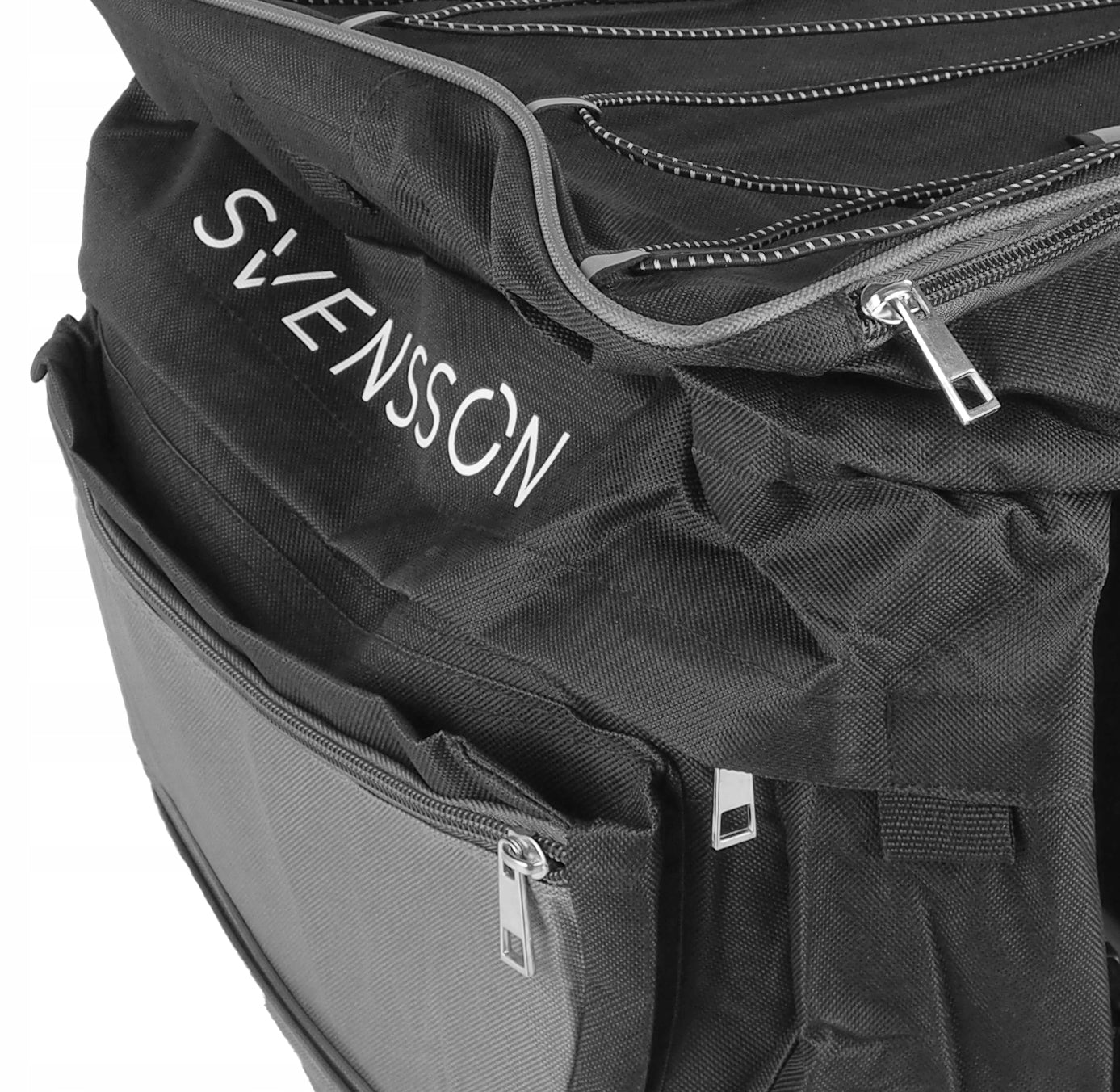 Bicycle bag for trunk - panniers DOUBLE REAR SPACIOUS 43L , 6 pockets Manufacturer code LXTRAVEL110