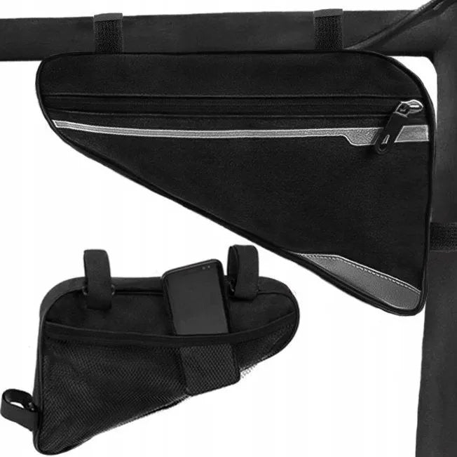 Bicycle bag frame pouch Trizand reflective Velcro waterproof pouch