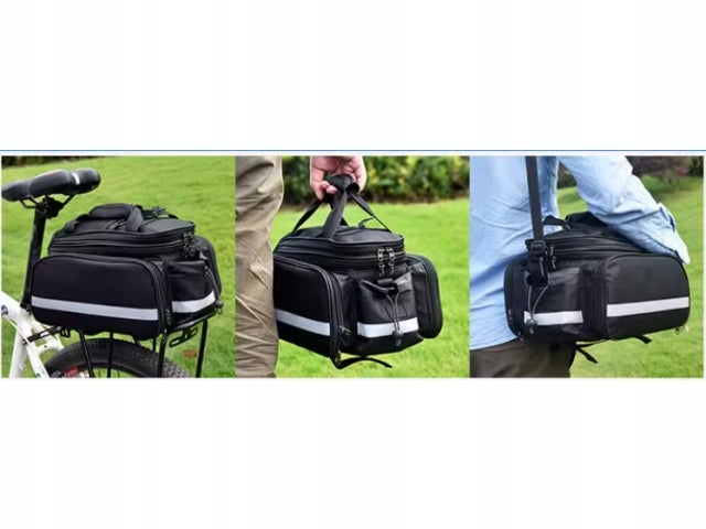 Bicycle bag pannier for luggage compartment 5in1 EB962 Brand SATIS