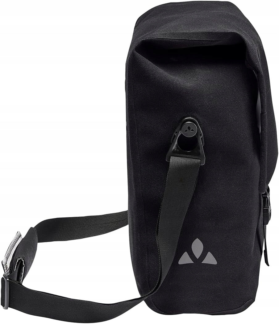 Bicycle bag pannier for trunk Vaude Augsburg IV L 20L black rear Manufacturer code 16137-010-0