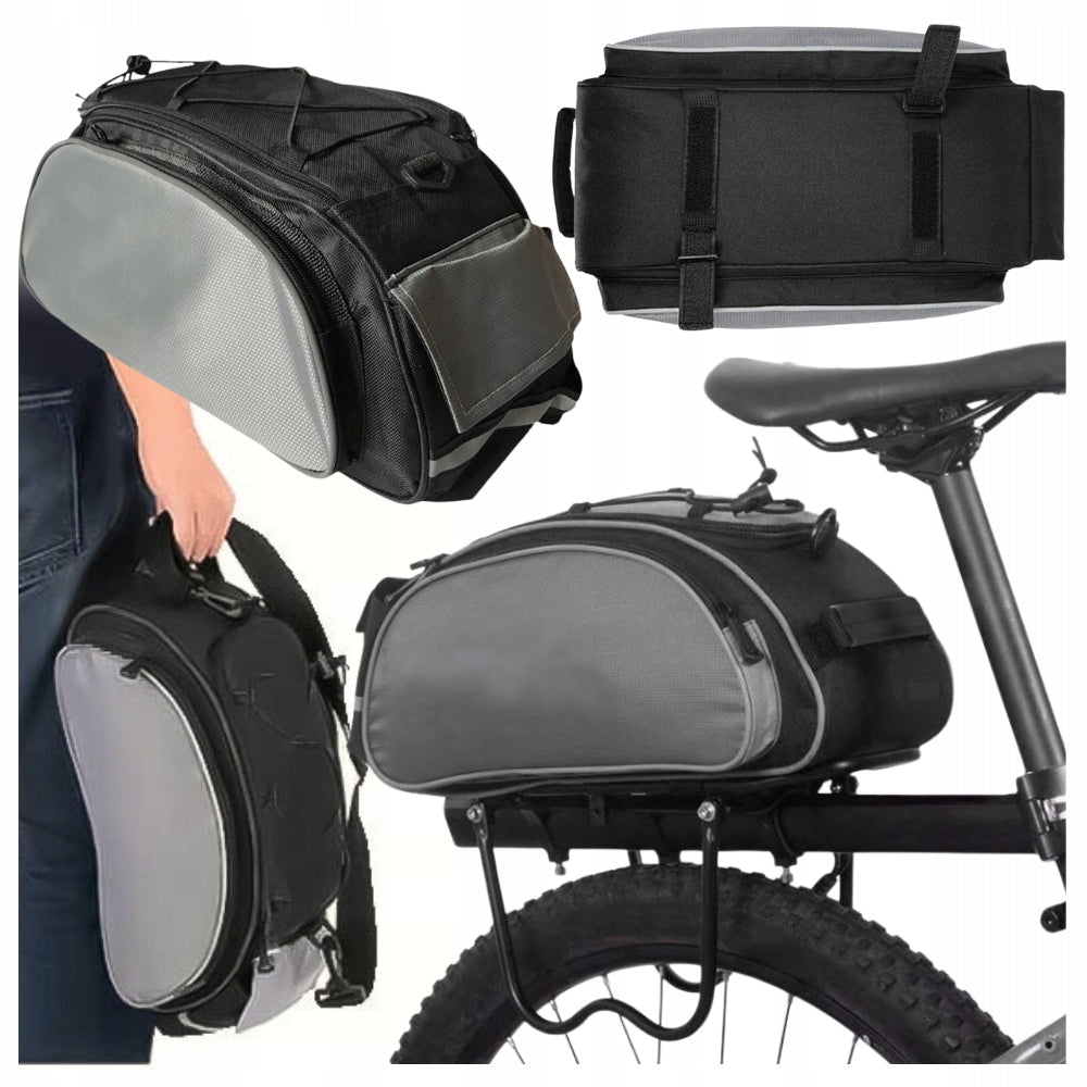 Bicycle bag pannier for trunk shoulder trunk waterproof roomy pouch