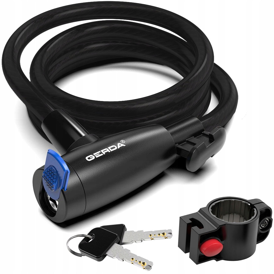 Bicycle cable bicycle lock 1500x10mm GERDA