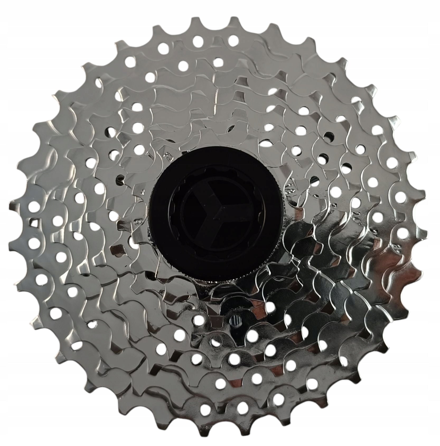 Bicycle cassette 8 row 11-32T silver HG chrome strong lightweight MTB trekking