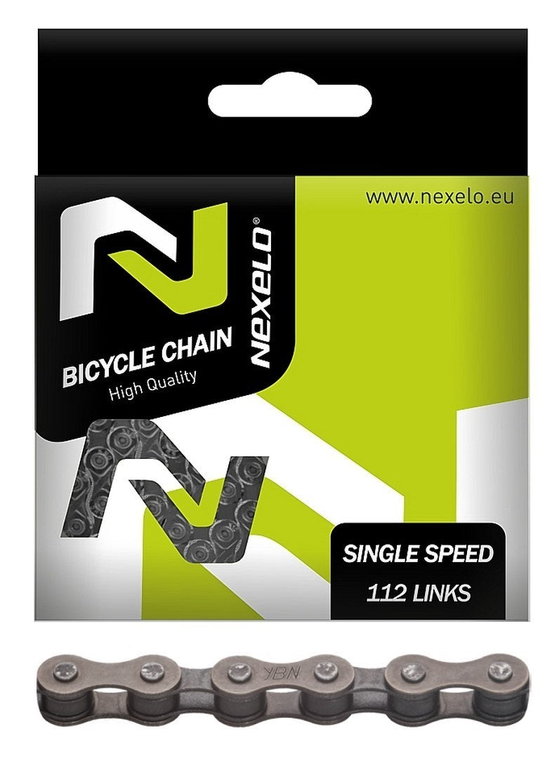 Bicycle chain 1 row 112 links for bicycle new for 1 row sprockets Number of rows not applicable