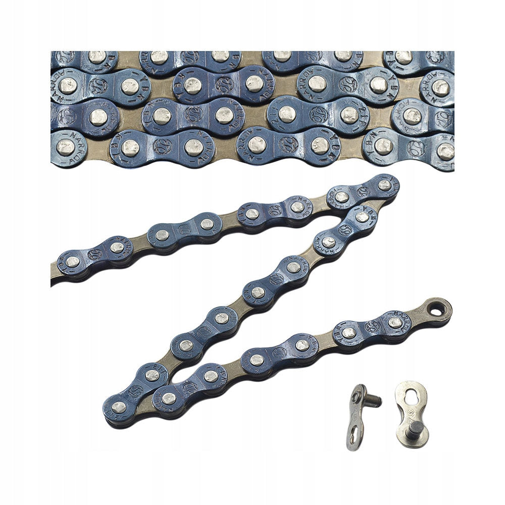 Bicycle chain 116 sprocket links 6 7 row for bicycle size 1/2x3/32 Manufacturer code S50