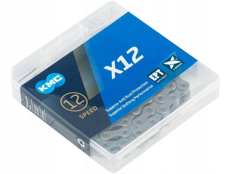Bicycle chain KMC X12 EPT 126 links 12 Brand KMC
