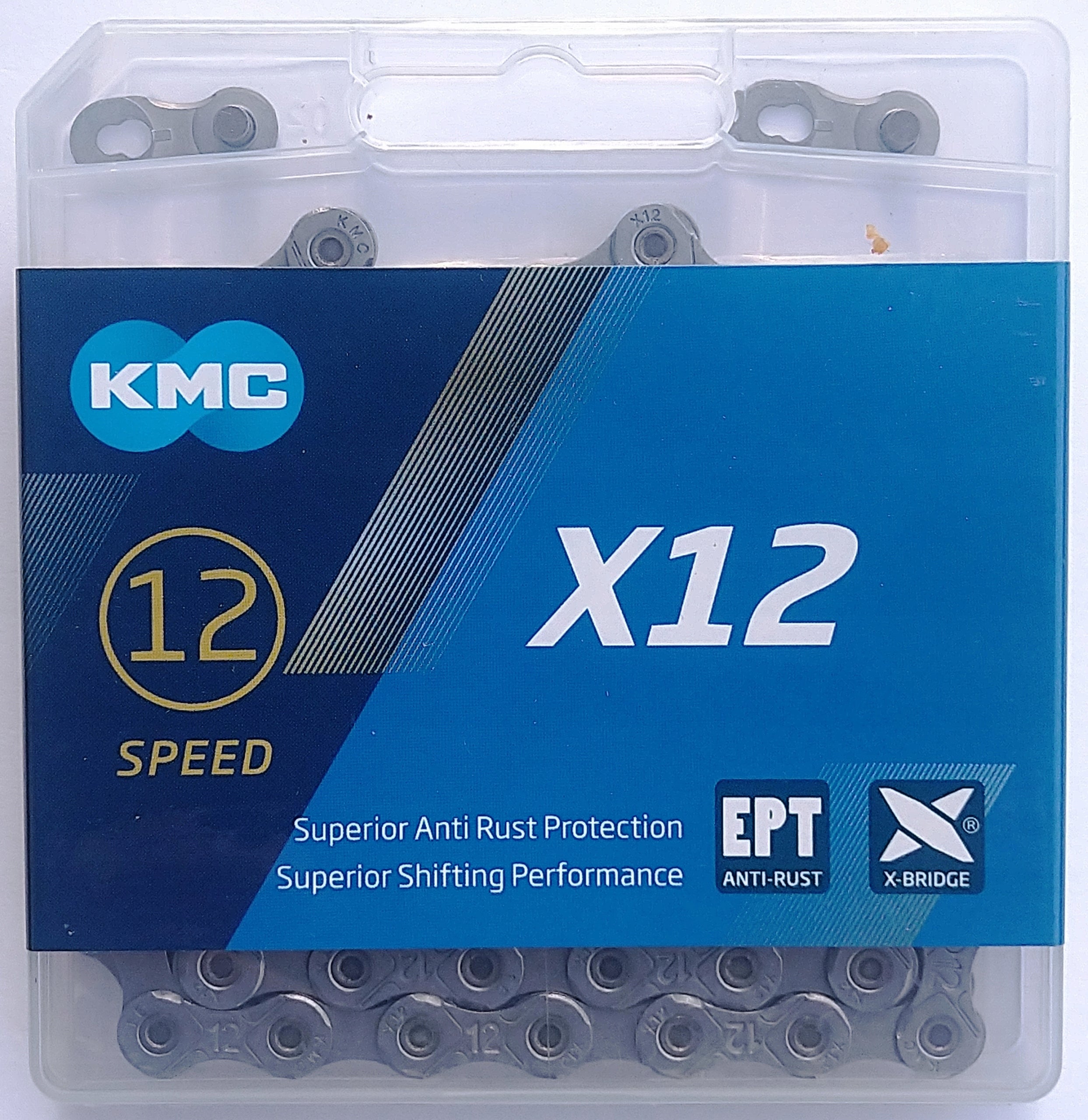 Bicycle chain KMC X12 EPT 126 links 12 Manufacturer code BX12EP126