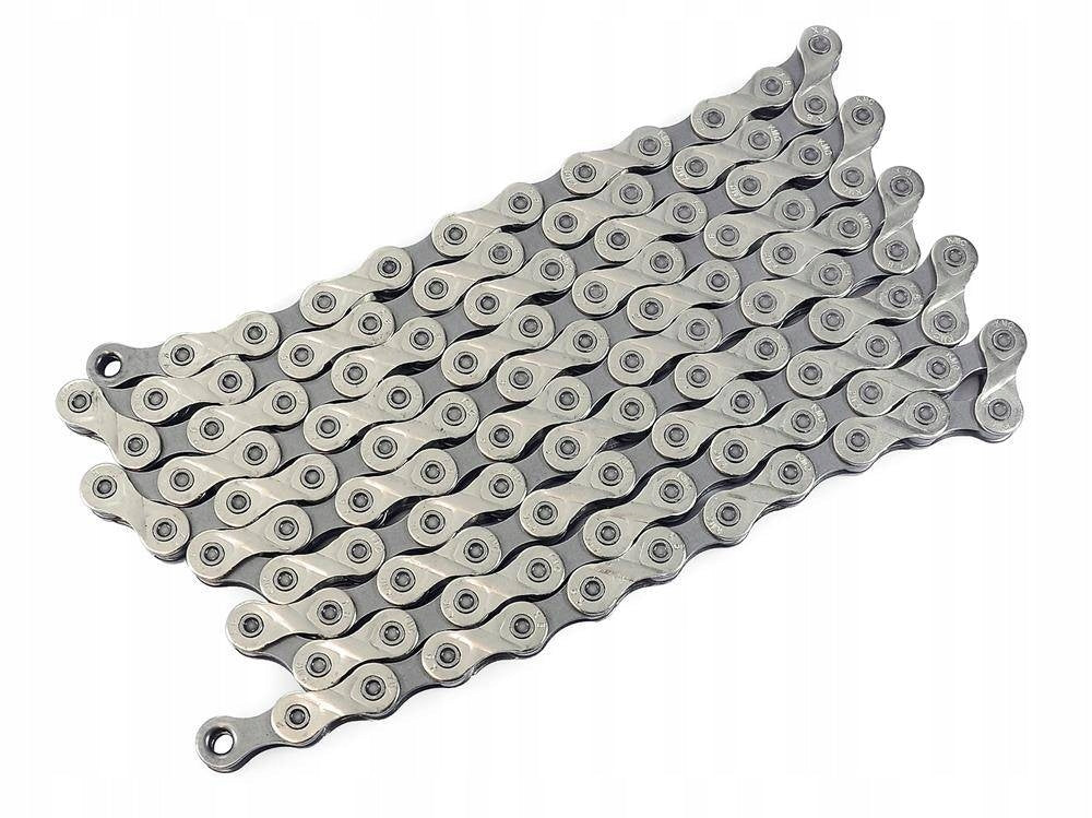 Bicycle chain KMC X8.93 nickel plated 116 links 6 7 8 rz reinforced + clip Color gray