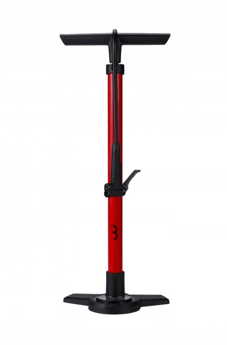 Bicycle floor pump BBB BFP-28 red + pressure gauge Manufacturer code 000000002000606471