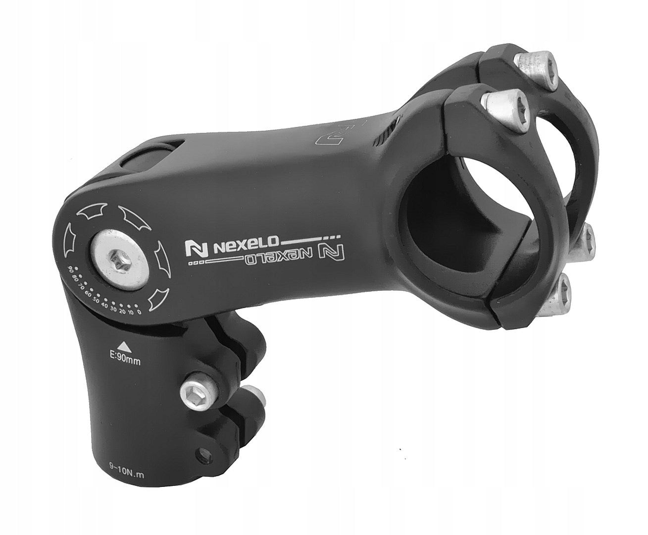 Bicycle handlebar bracket adjustable 31,8 mm reach 90 mm new Brand Nexelo