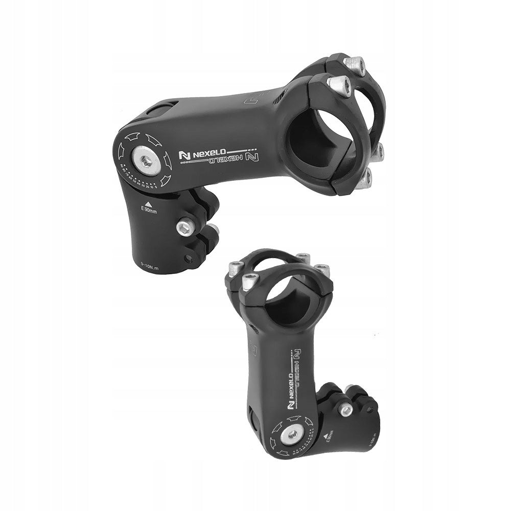 Bicycle handlebar bracket adjustable 31,8 mm reach 90 mm new Manufacturer code TDS-C269-8FOV(ISO-C)