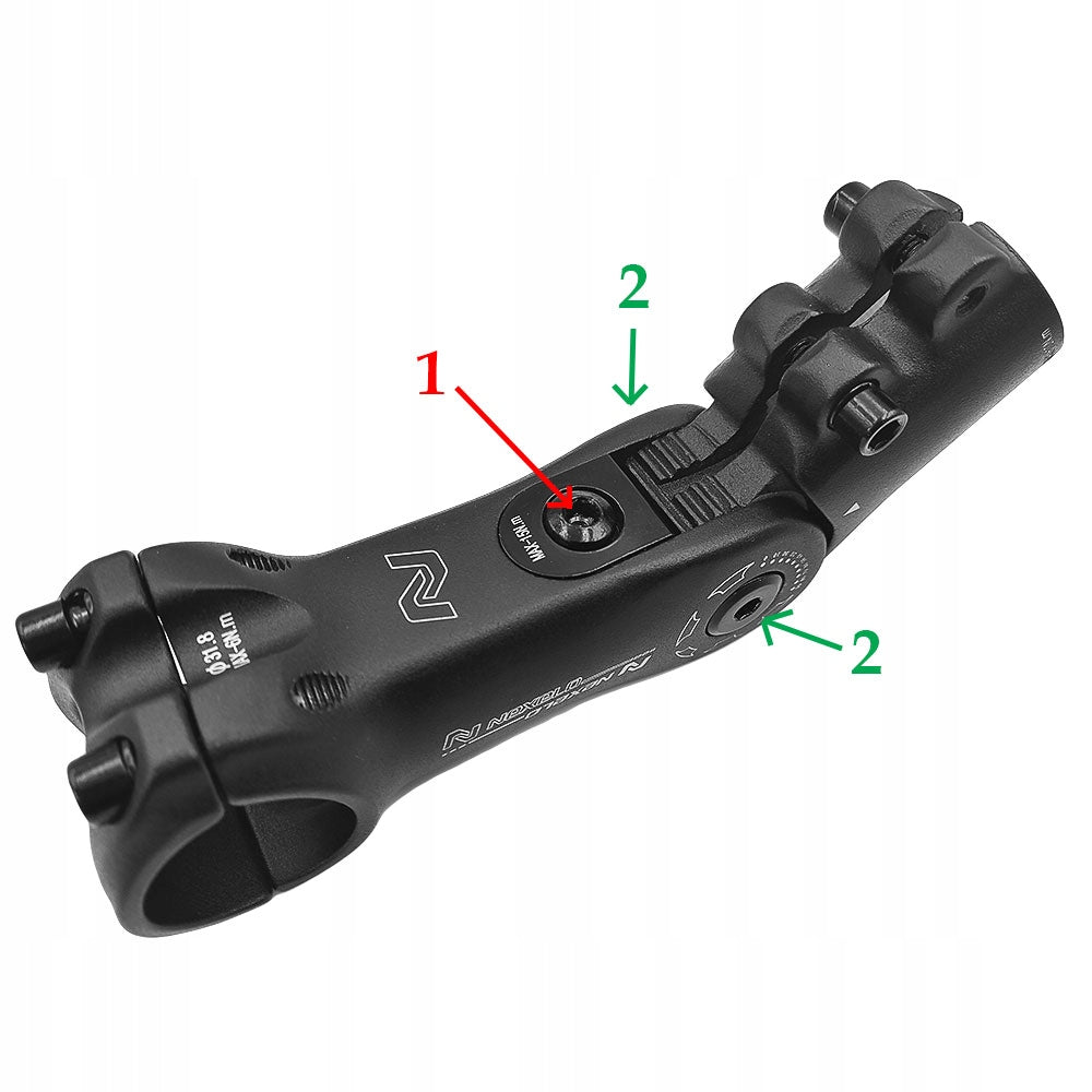 Bicycle handlebar bracket adjustable 31,8 mm reach 90 mm new Model L277695NEX