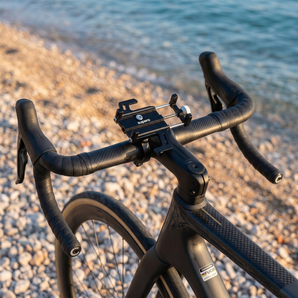 Bicycle handlebar holder phone from 55mm to 95mm aluminum for bike For mobile