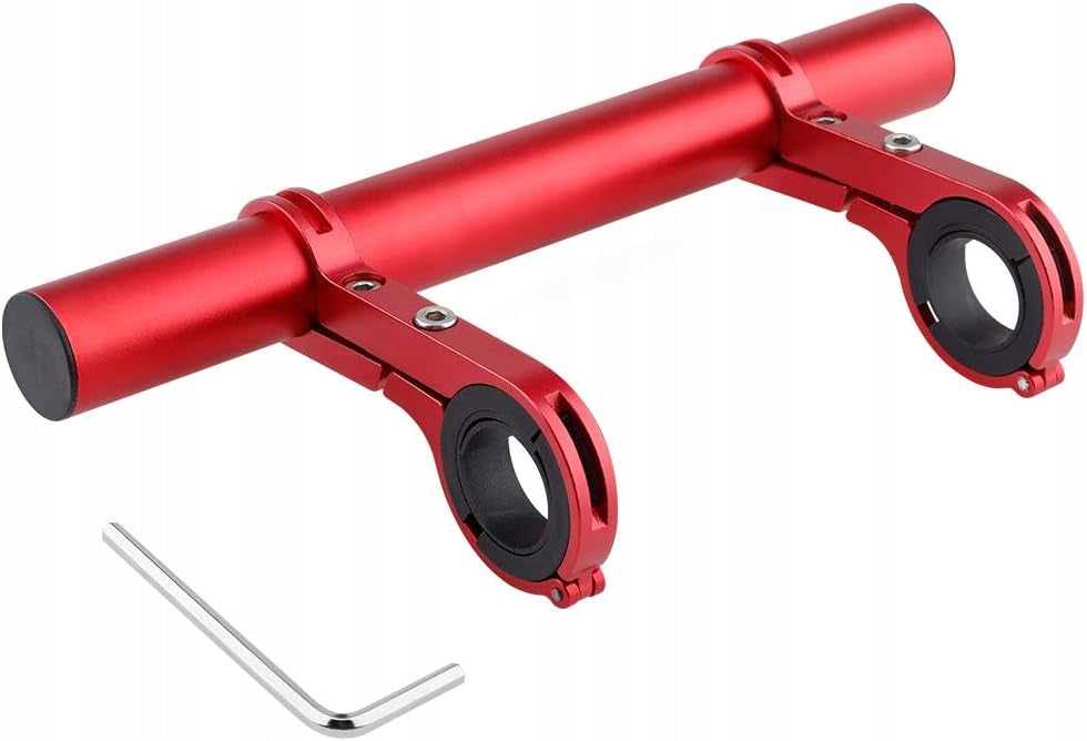 Bicycle holder EXTENDER Handlebar extension RIDERACE (RR7645-RED-D) Manufacturer code RR7645-RED-DOUBLE