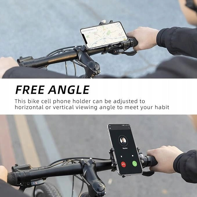 Bicycle holder for aluminum phone RockBros For mobile