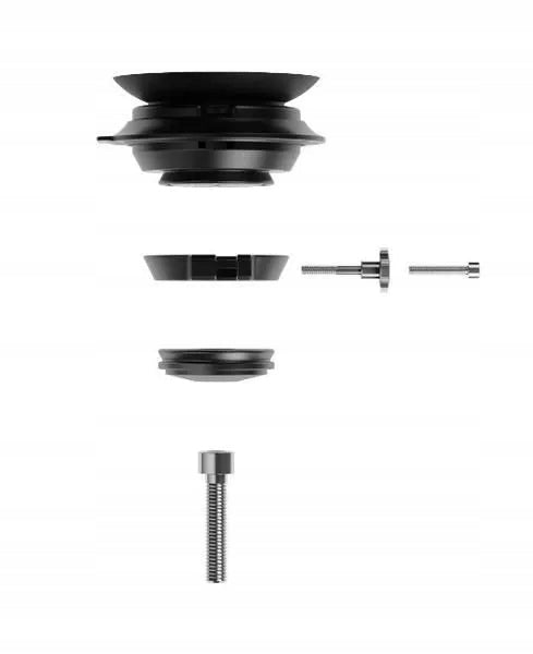 Bicycle holder for phone Fidlock vacuum attached to the steering tube For mobile