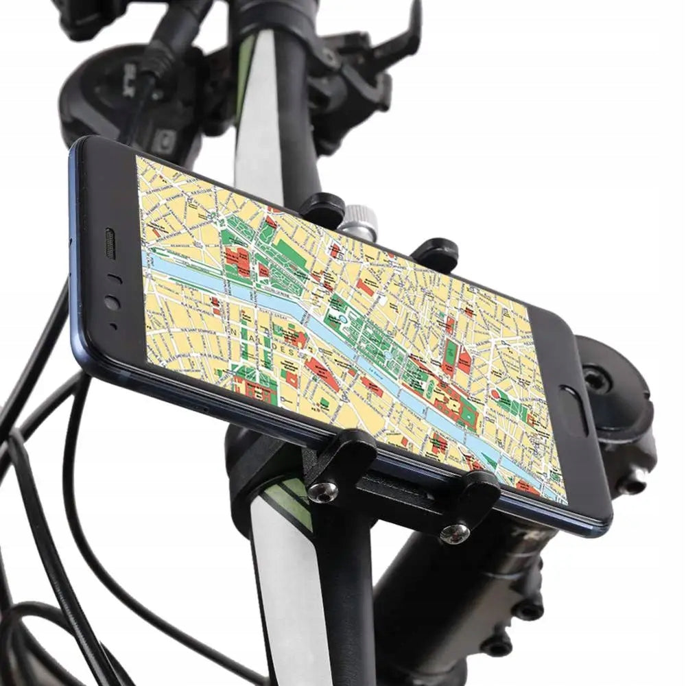 Bicycle holder for phone aluminium 360° black Manufacturer code FA530