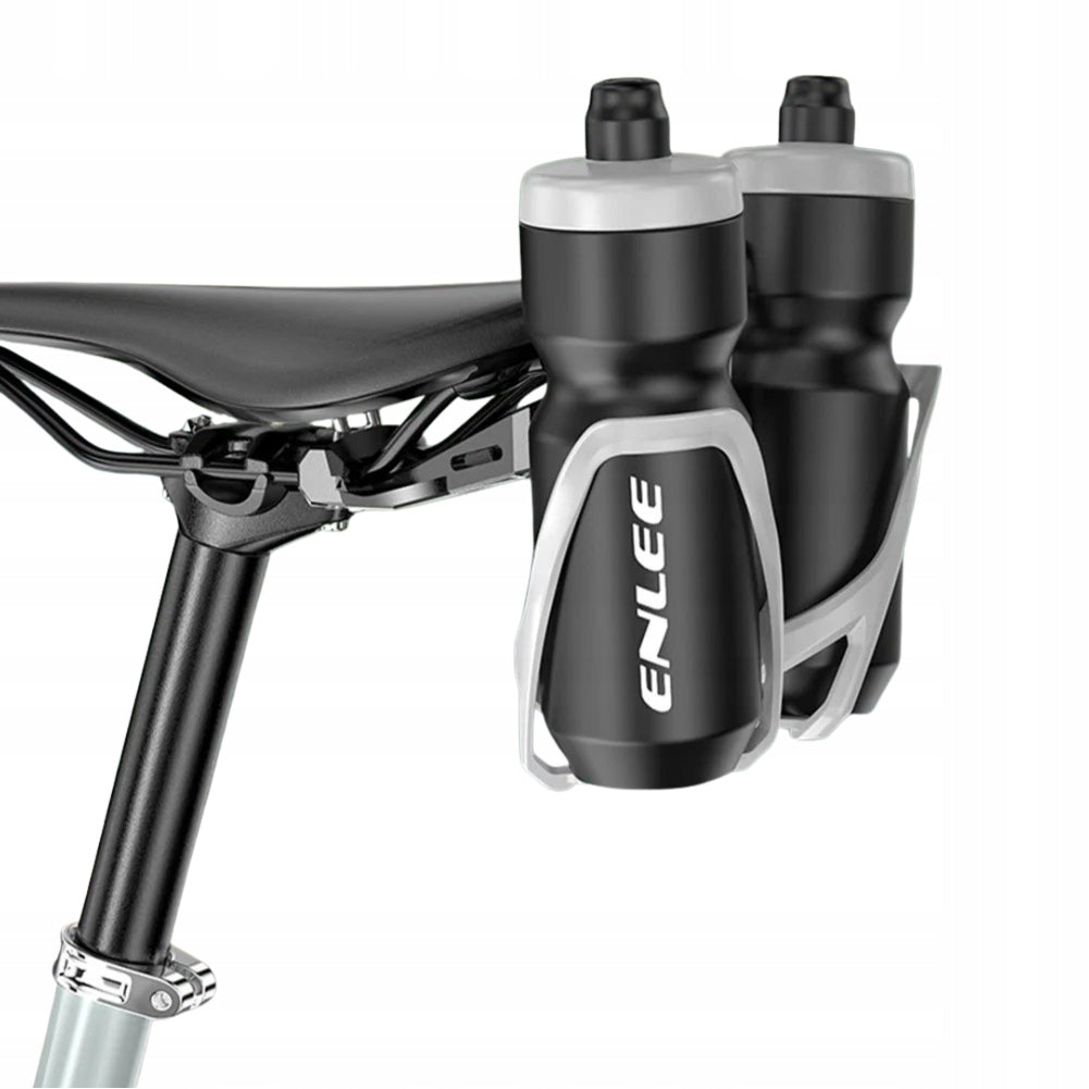 Bicycle holder two water bottle baskets mounted under the saddle Enlee Manufacturer code R70
