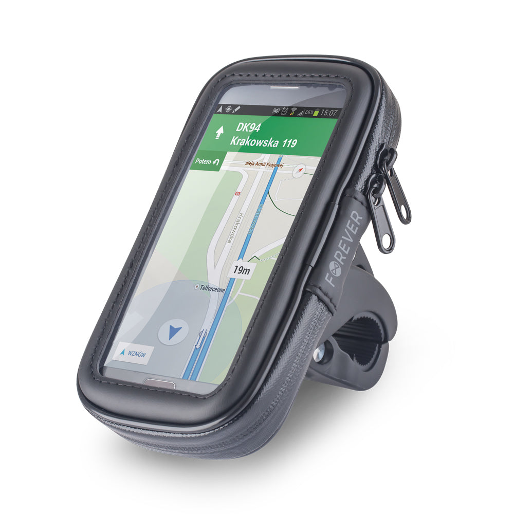 Bicycle holder waterproof handlebar phone scooter pouch