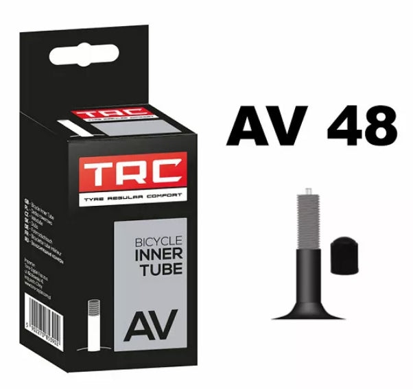Bicycle inner tube 28 700x35C-45C (32/45-622/635) valve AV48mm TRC 17550