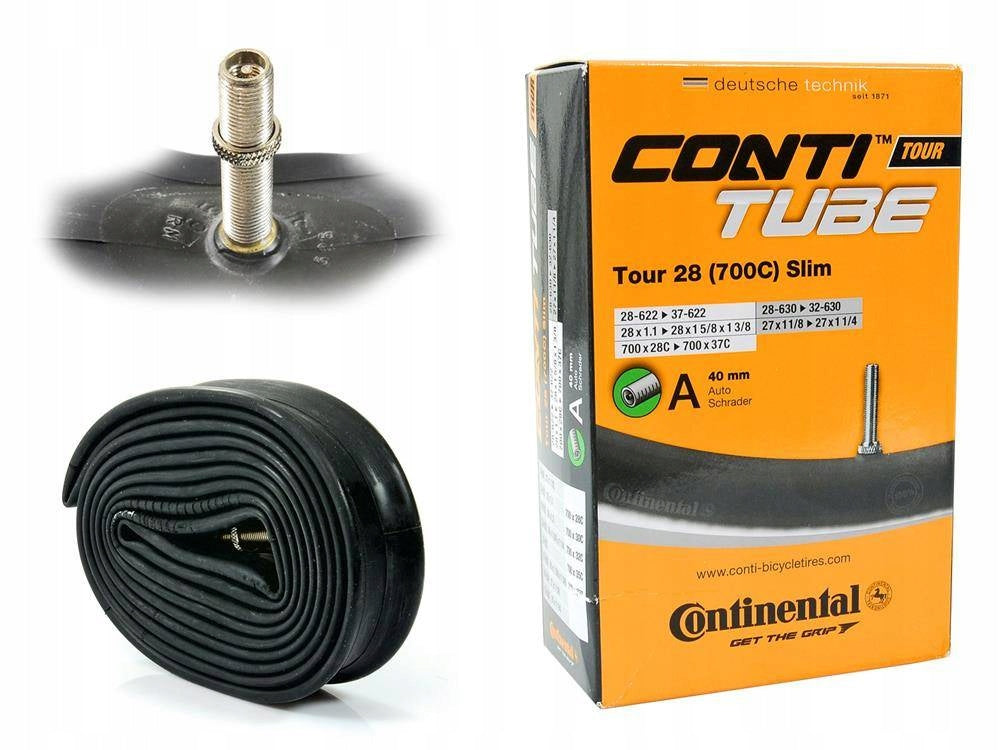 Bicycle inner tube Continental Tour 28" x 1,1 - 1,45" auto 40 mm