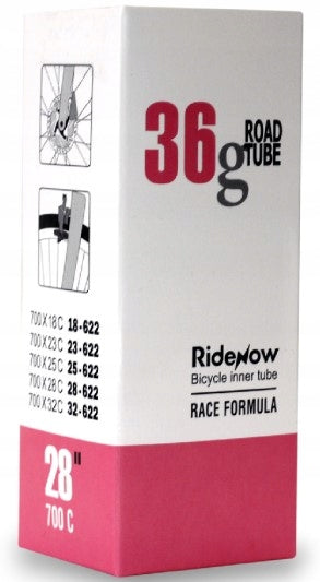 Bicycle inner tube RideNow TPU Light 700x18/32C SV Presta 45mm Packaging status original