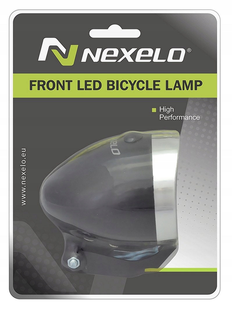 Bicycle light front bike lamp front for fork in Retro style Brand Nexelo