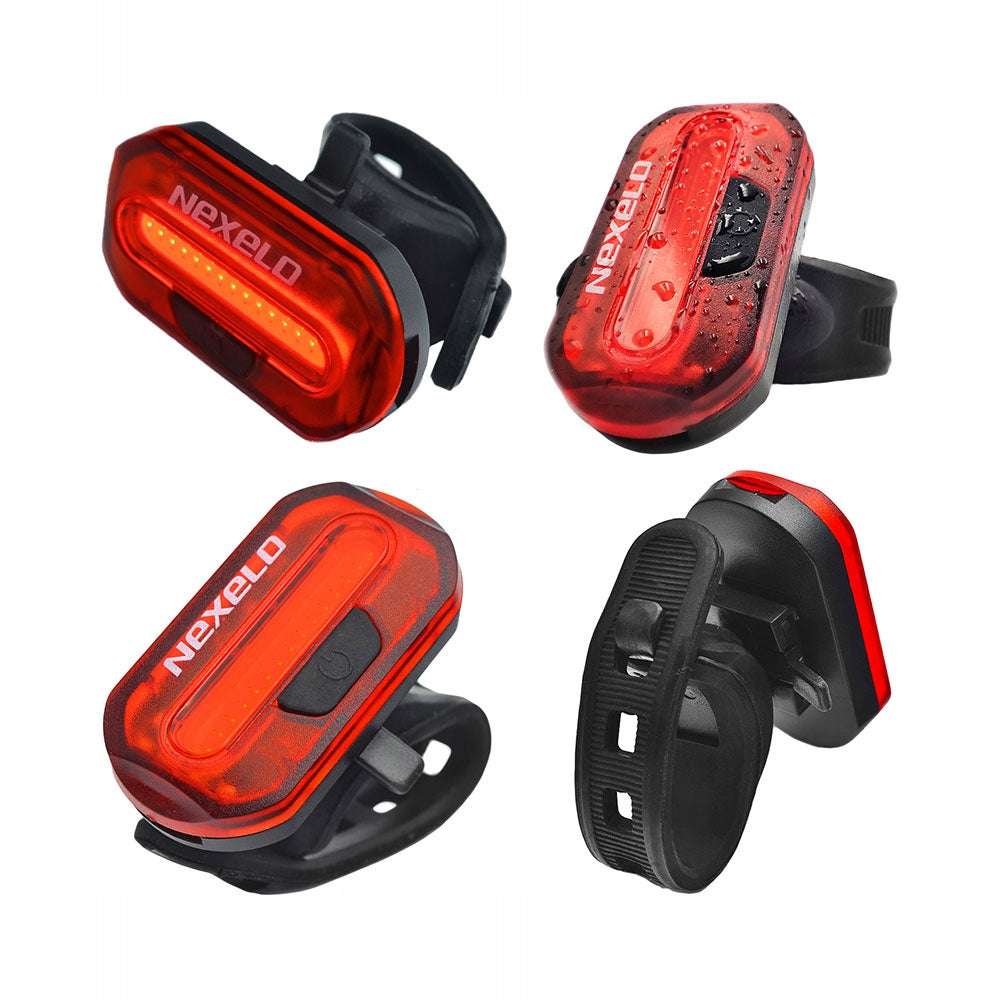 Bicycle light rear bike lamp rear for battery bike 2 functions