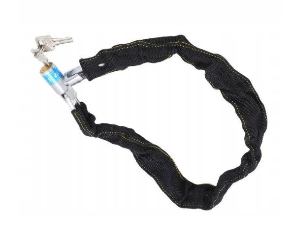 Bicycle lock 2 keys strong chain lock Manufacturer code ROWER MOTOR ZABEZPIECZENIE