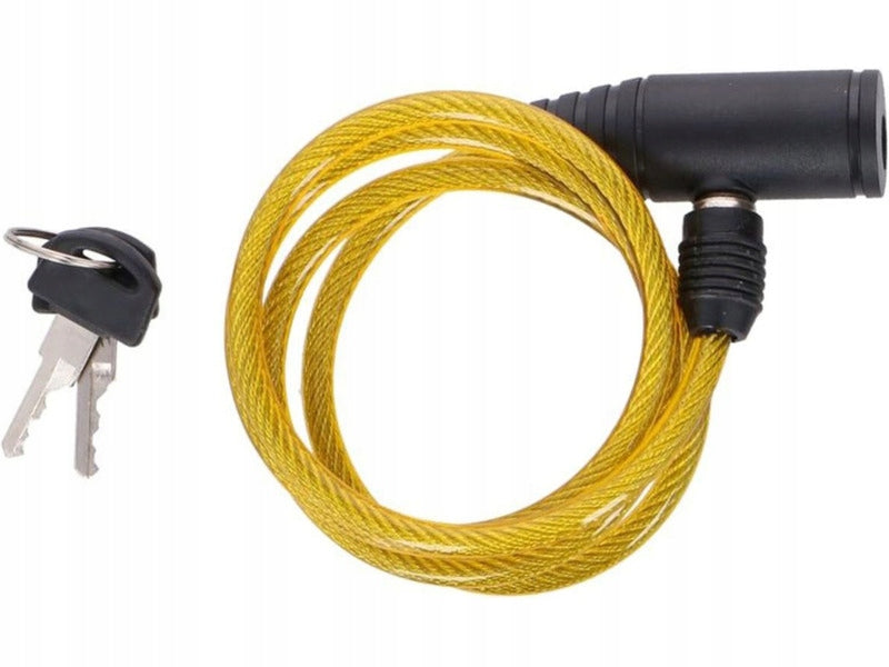 Bicycle lock DUNLOP 2082585 Cable Yellow